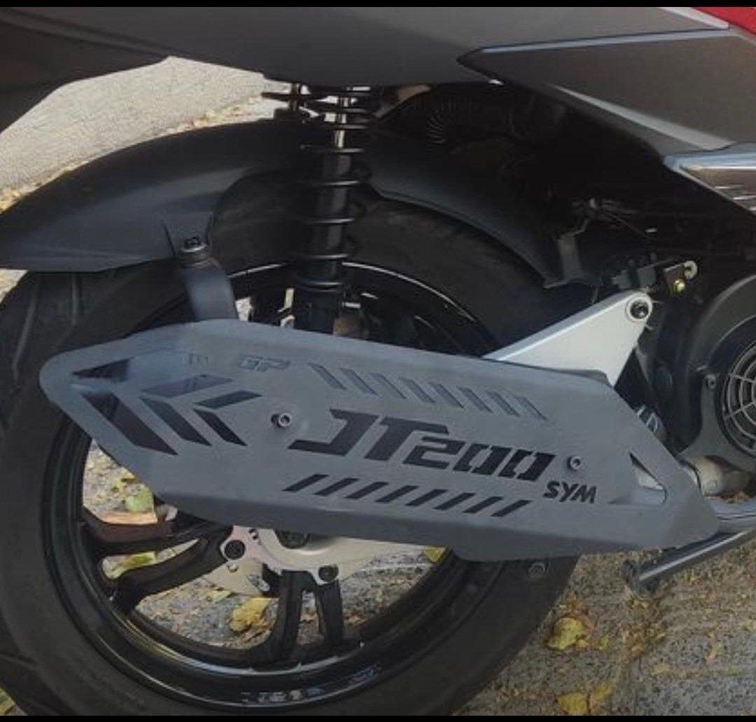 کاور ایگزوز فلزی SYM JT200